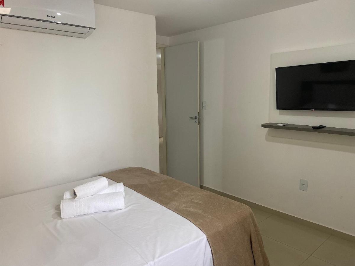 شقة Bela Hospedagem - Conforto Em Cabo Branco Com Cama Casal Nos 02 Quartos João Pessoa المظهر الخارجي الصورة